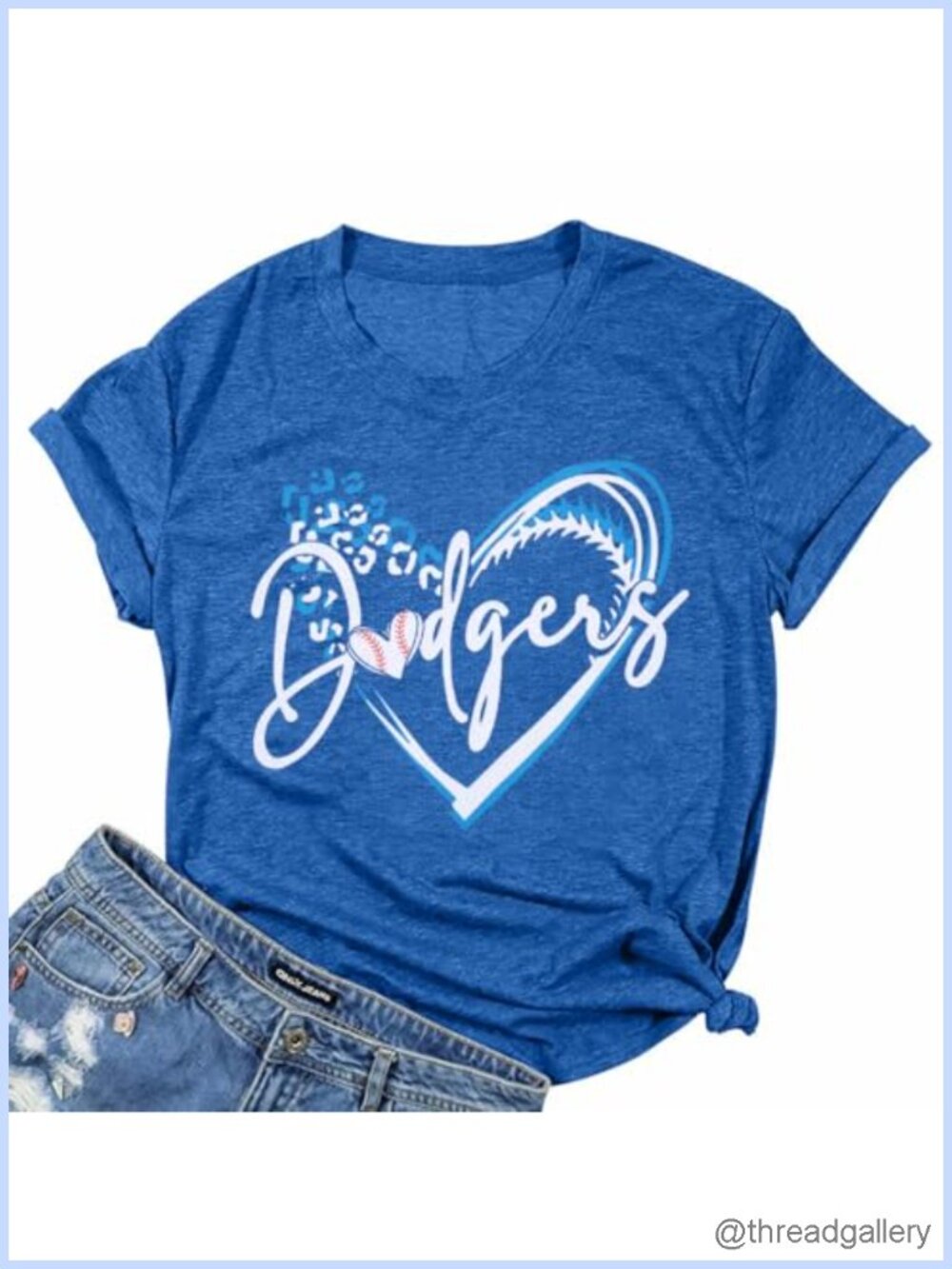 Baseball Mom Shirt Women Graphic Tee Short Sleeve Cotton Blend Crew Neck